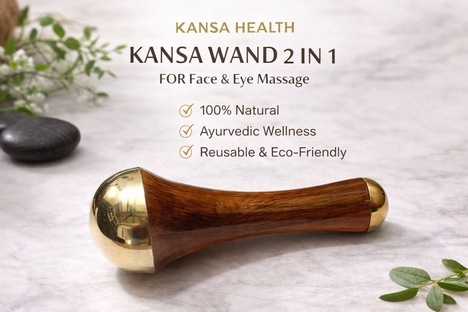 Kansa Face Massage Tool