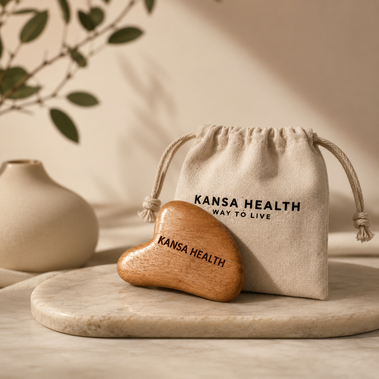 Wooden Gua Sha Facial Tool for Natural Facial 