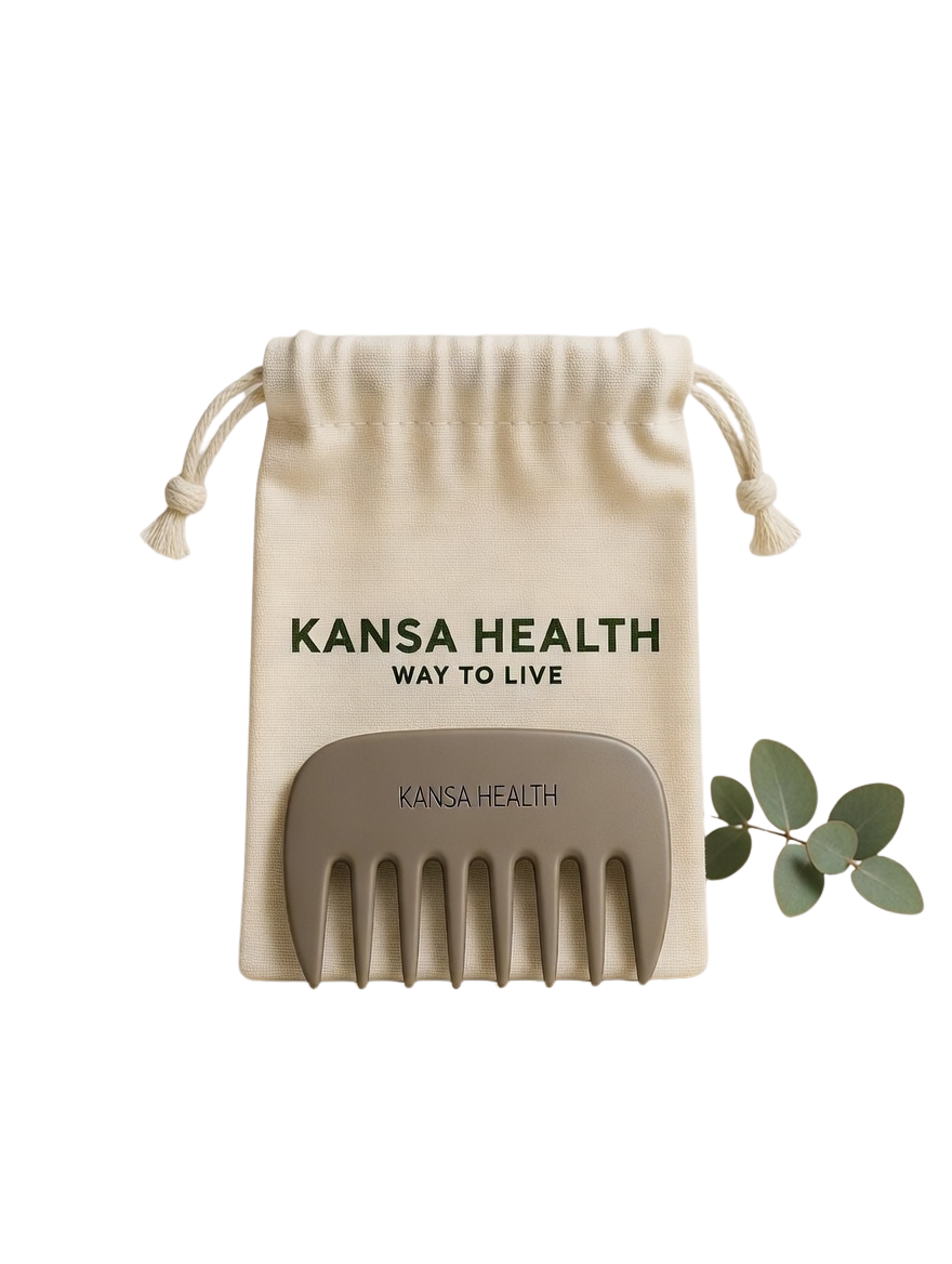 Kansa Head Massage Comb Large