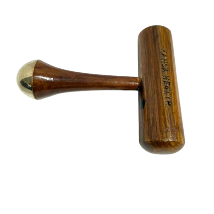 Kansa Marma Wand T-Shape: Ayurvedic Marma Therapy for Natural Healing &amp; Glow