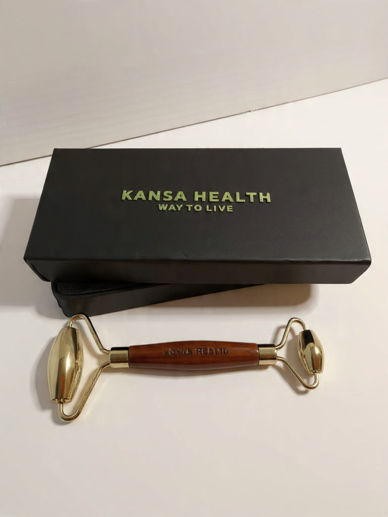 Kansa Face Roller Ayurvedic facial massage tool