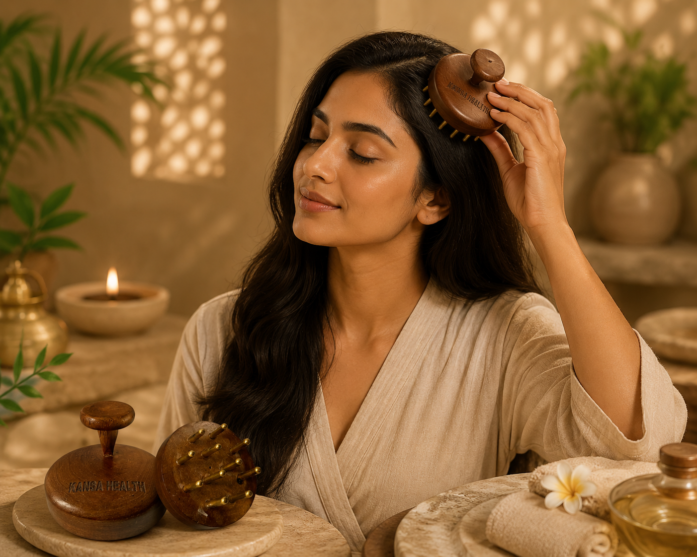 Kansa Scalp &amp; Body Massager: A Simple Way to Make Massage Part of Your Routine