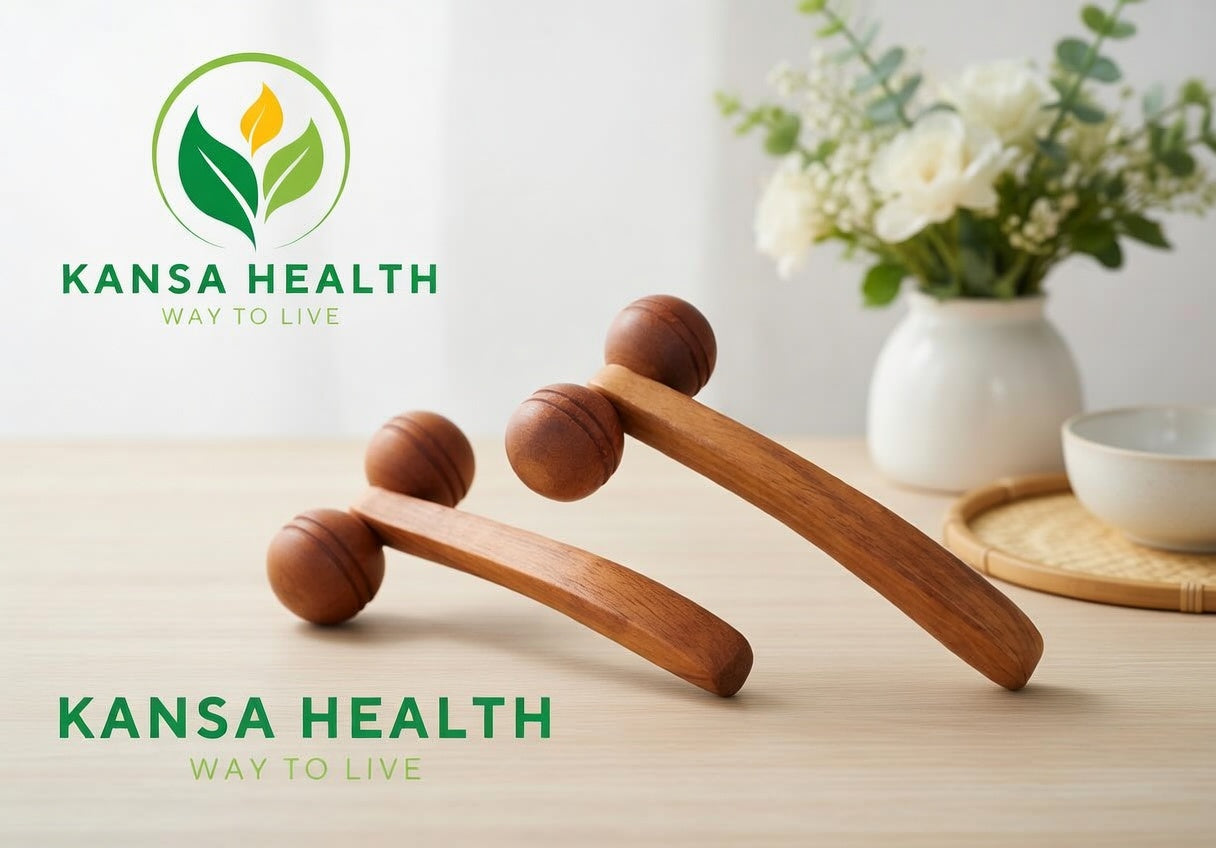 Wooden Roller Body Massager