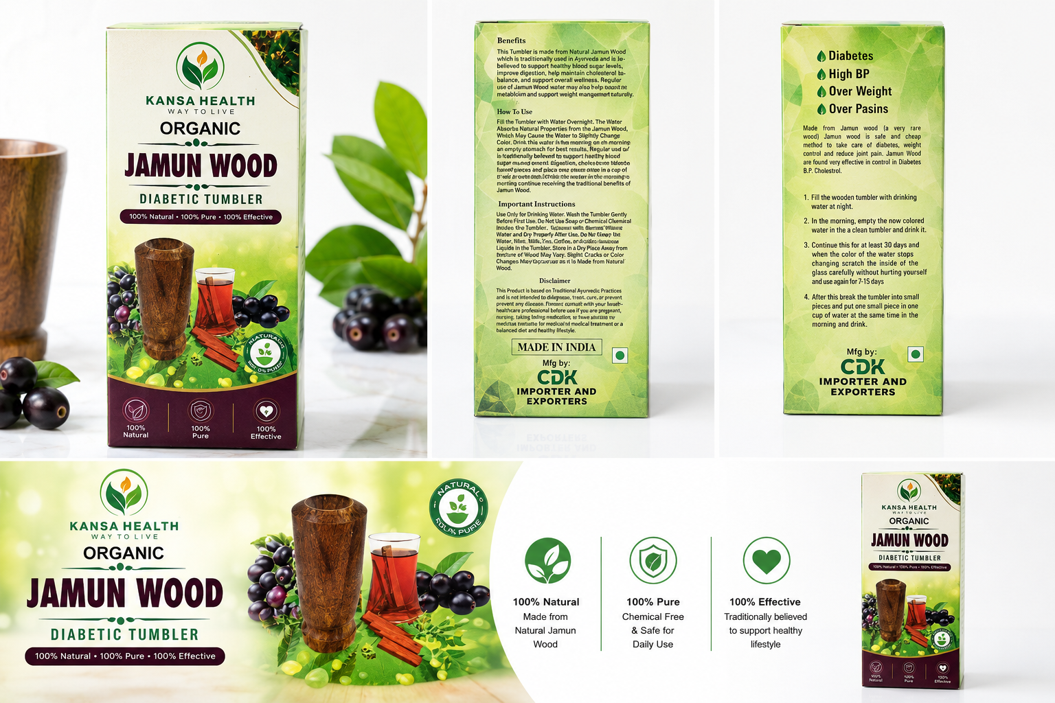benefits of Jamun Wood Diabetic Tumbler