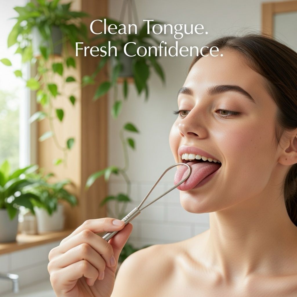 Stainless Steel Tongue Cleaner: A Simple Daily Habit for Fresher Breath and Better Oral Hygiene