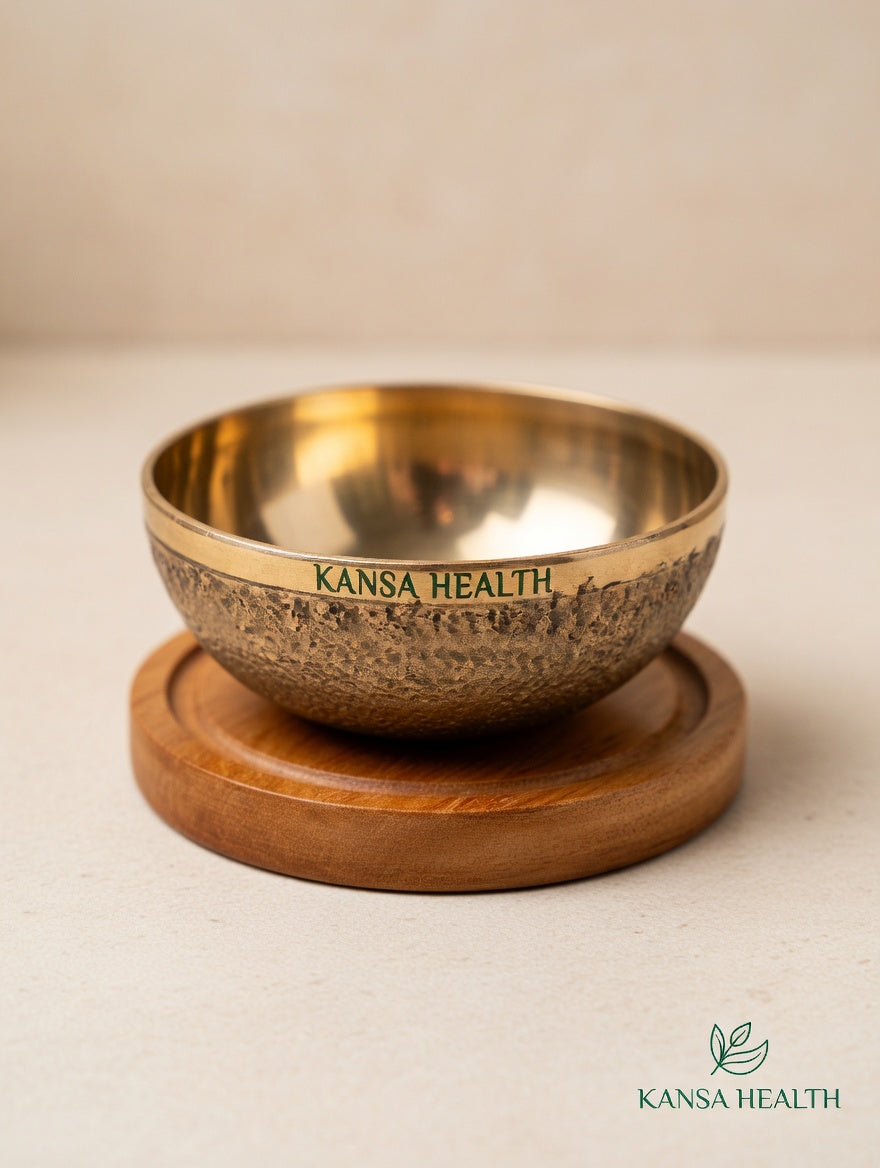 Kansa Vatki Scrub – Ayurvedic Foot Massager for Detox & Relaxation