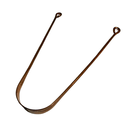 Copper Tongue Cleaner (Mindi) – Ayurvedic Oral Care Tool