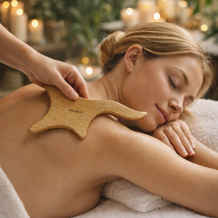 Wooden Gua Sha – Full Body Sculpting & Muscle Relief Massager
