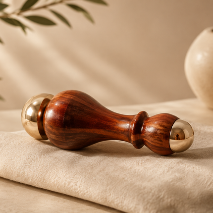 Kansa Wand Flower 2-in-1 – Ayurvedic Massage & Reflex