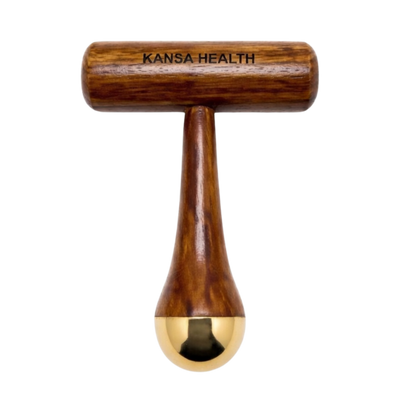 Kansa Marma Wand T-Shape | Ayurvedic Face & Body Massage Tool