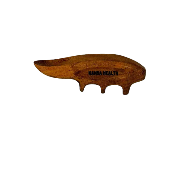 Wooden Thumb Saver by Kansa Health – Deep Tissue & Trigger Point Massager