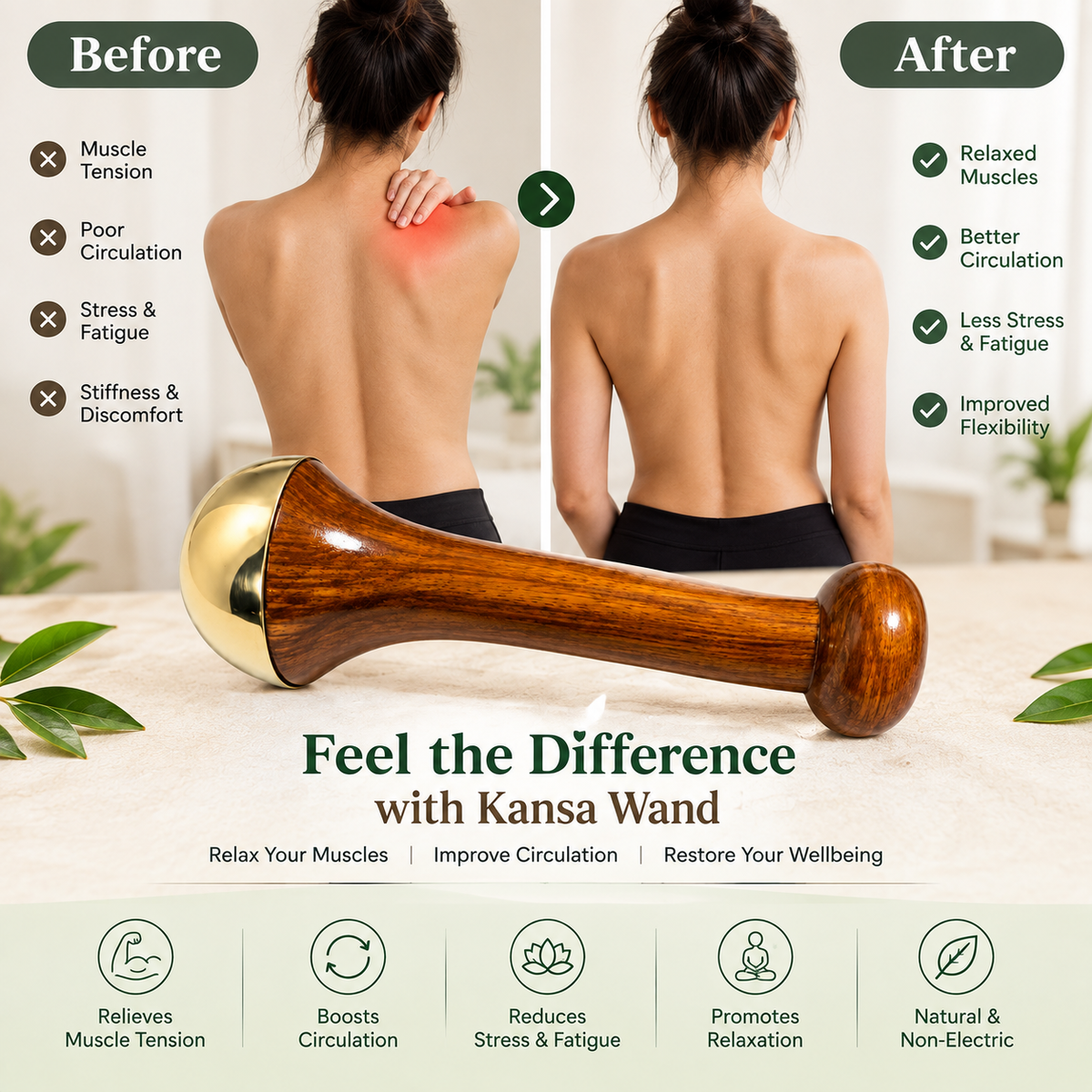 Wand for Body Massage