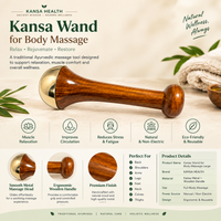 wooden handle massager