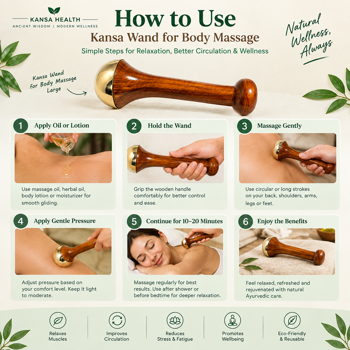 Wand for Body Massage