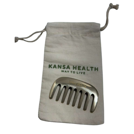 Kansa head massage comb medium