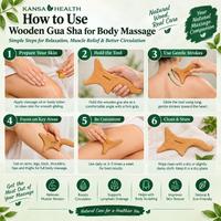 Wooden Gua Sha