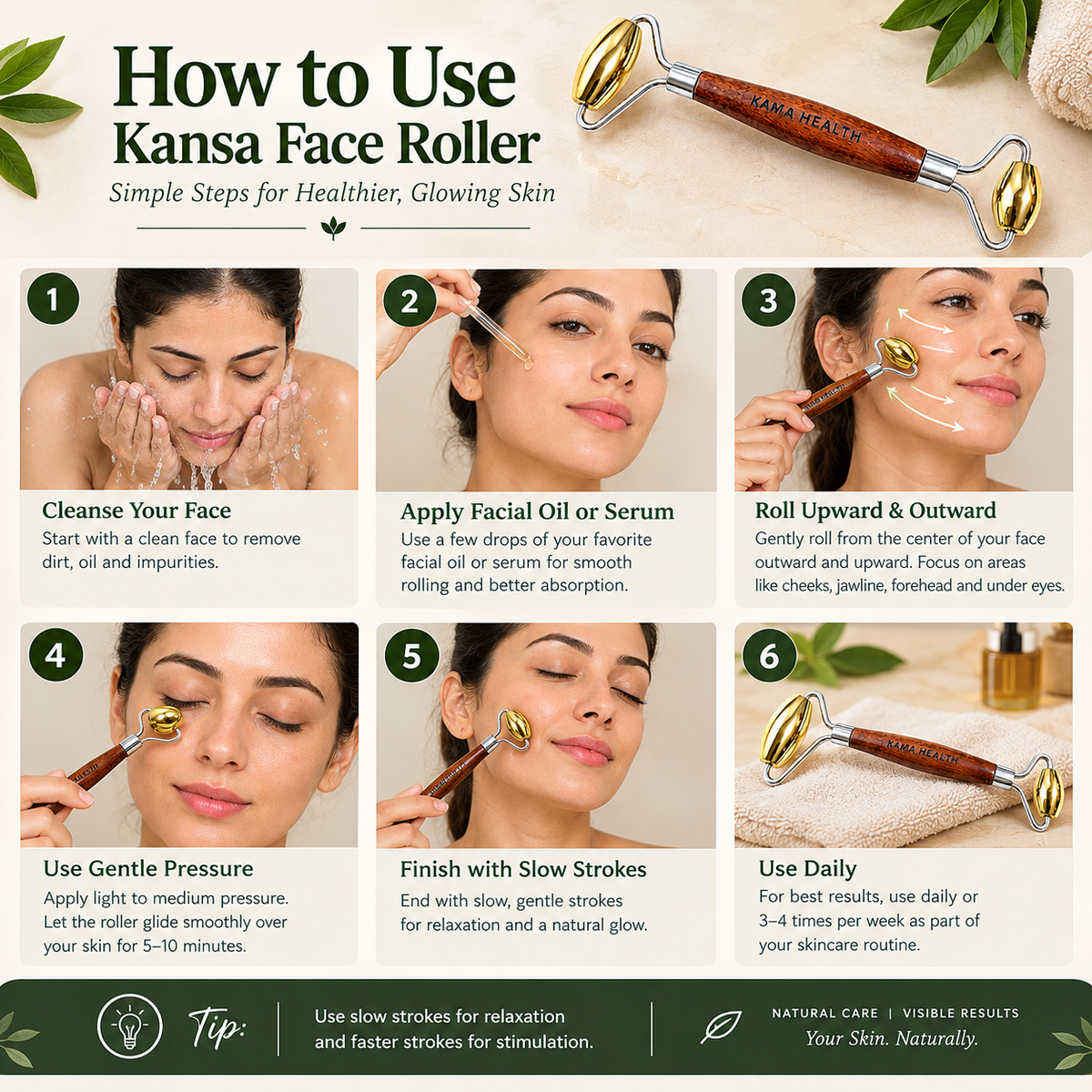 Kansa Face Roller