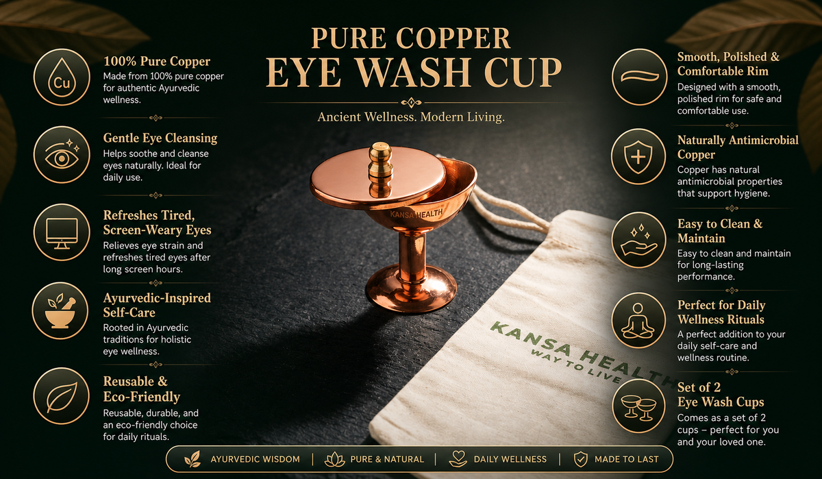 PURE COPPER EYE WASH CUP
