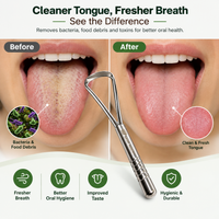 Stainless Steel Tongue Cleaner