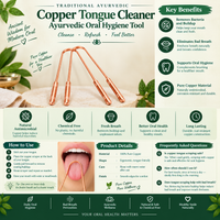 Ayurvedic Copper Tongue Cleaner