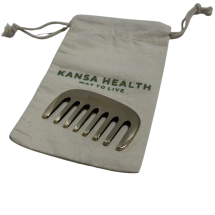 Kansa Head Massage Comb – Medium Size