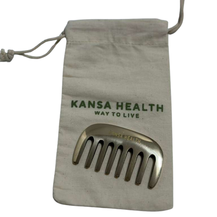 Kansa Head Massage Comb – Medium Size