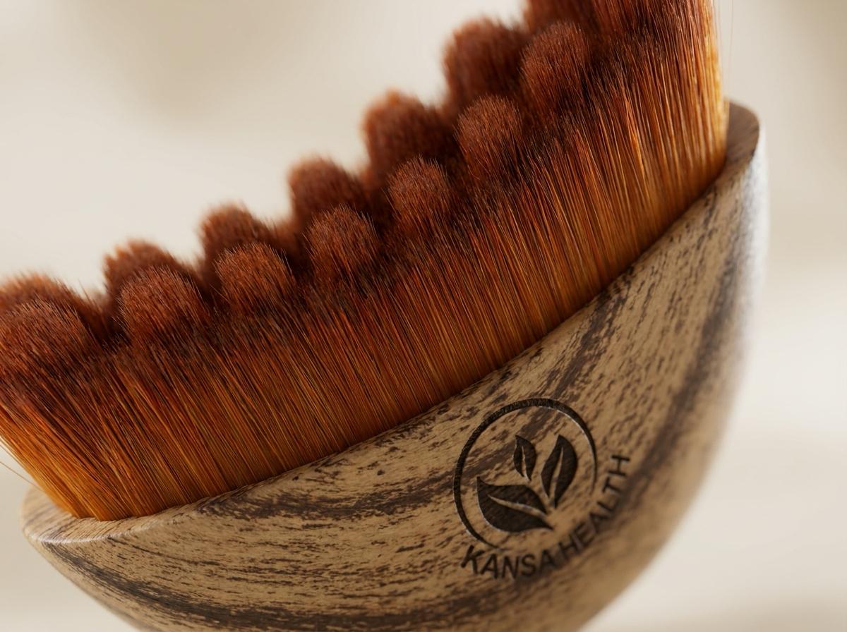 Lymphatic Brush | Dry Body Brush for Smooth Skin | Kansa Health