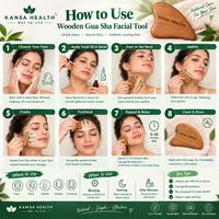 Wooden Gua Sha