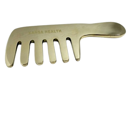 kansa metal hair care tool