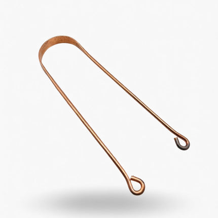 Copper tongue cleaner mindi Ayurvedic oral care tool for daily tongue cleaning