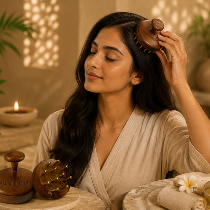 Kansa Health Kansa Scalp & Body Massager – Ayurvedic Tool