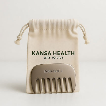 Peine Kansa para masaje de cabeza