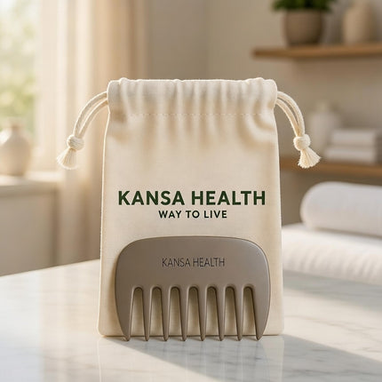 Peine Kansa para masaje de cabeza