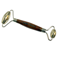 Kansa Face Roller Bronze Ayurvedic Facial Massage Tool for Skin Detox by Kansa Health