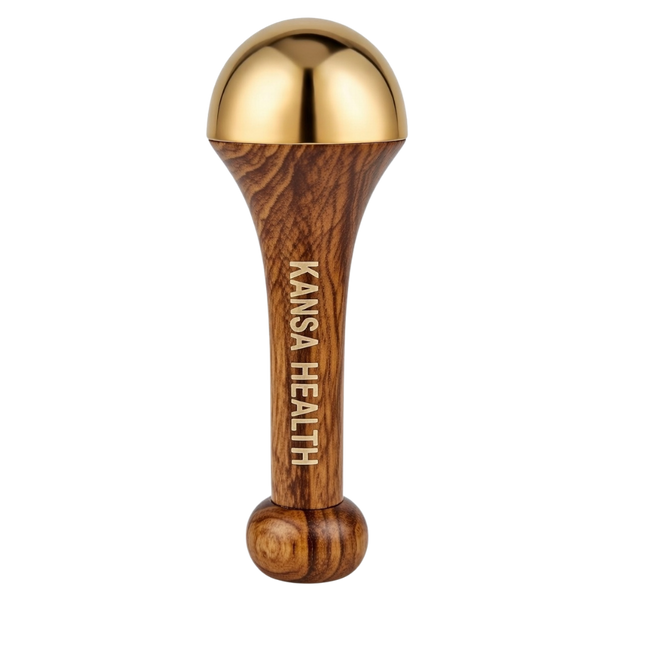 Kansa Wand Mini Ayurvedic Face Massage Tool for Radiant Skin