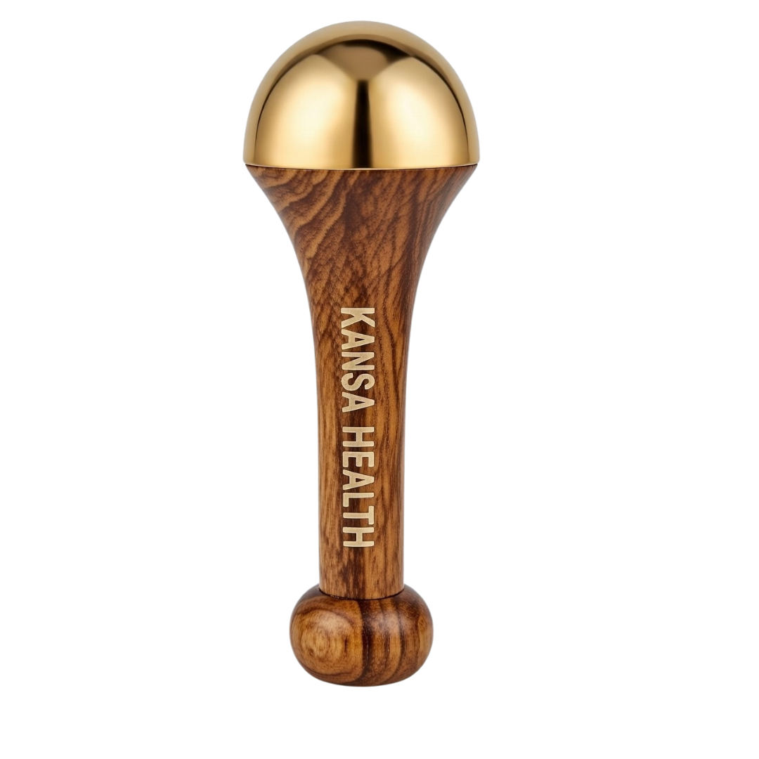 Kansa Wand Mini Ayurvedic Face Massage Tool for Radiant Skin