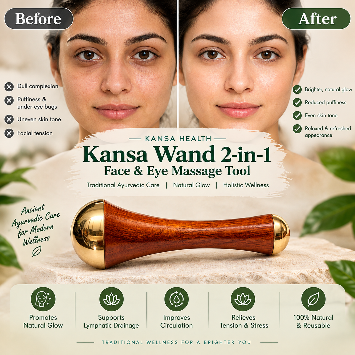 Kansa Wand 2 in 1