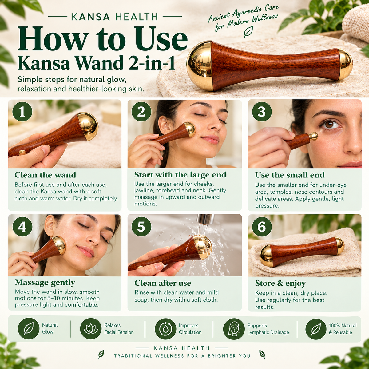 Kansa Wand 2 in 1