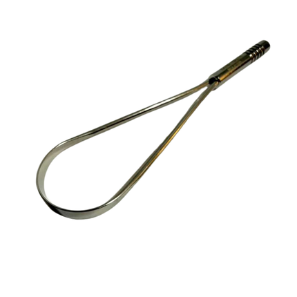 Eco‑Friendly Stainless Steel Tongue Cleaner Oral Care Tool Plastic‑Free Design