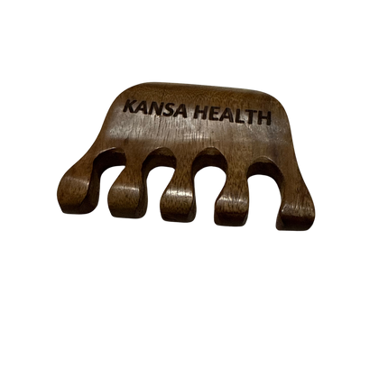 wooden scalp massage comb